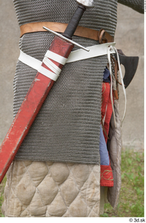  Photos Medieval Knight in mail armor 5 lower body mail armor medieval soldier sword 0002.jpg